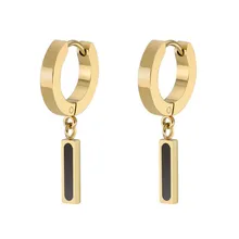 Новинка,, серьги-гвоздики розового золота в стиле панк для женщин и мужчин, серьги из нержавеющей стали с большими геометрическими ушами, модные ювелирные изделия