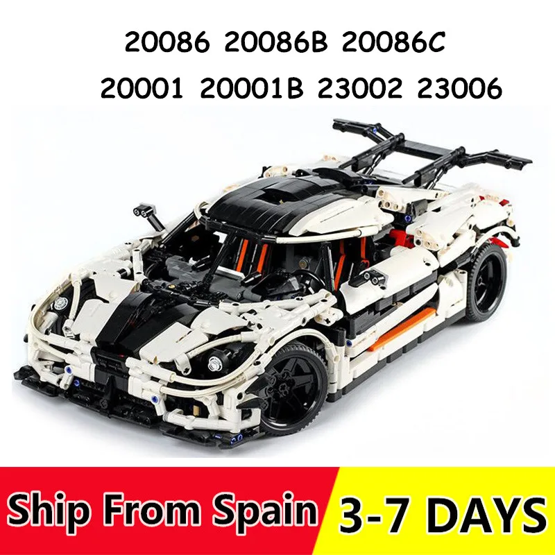 

20001 20001B 20086 23002 Building Blocks race Car Bricks Gift Toys for Children Compatible legoingly 42056 42083 Bugatti Chiron