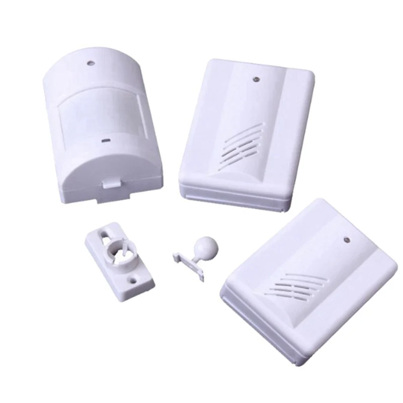 Infrared Wireless Doorbell Alarm System Motion Sensor with Receiver