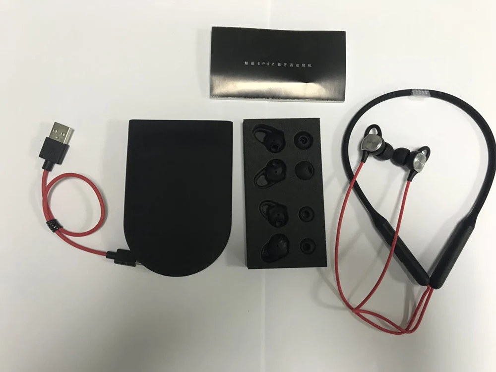 Meizu EP52, беспроводные Bluetooth 4,1, спортивные наушники, стерео гарнитура, водонепроницаемая, IPX5, с микрофоном, поддержка Apt-X, 8 часов воспроизведения