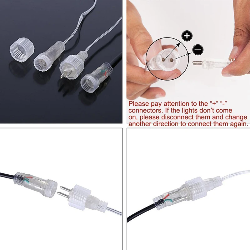 solar led chuva de meteoros luzes da 04