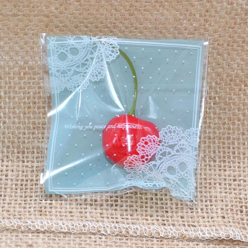 50 pcs/lot Light Color Candy Cookie Gift Bag Self-adhesive OPP Plastic For Wedding Birthday Party Baby Shower Favors