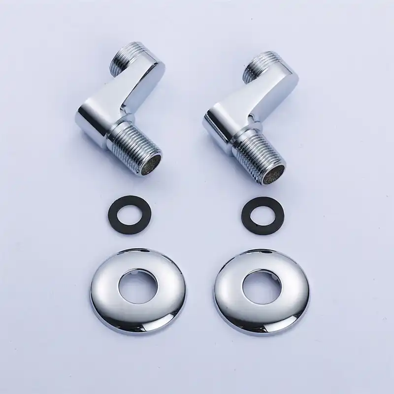 Shower Faucet Adjustable Adapter Solid Brass Wall Mounted Width Adjustable Angle Valve S unions