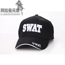 Мужская и женская летняя Солнцезащитная Спортивная Кепка Snapbacks SWAT буквы бейсболки