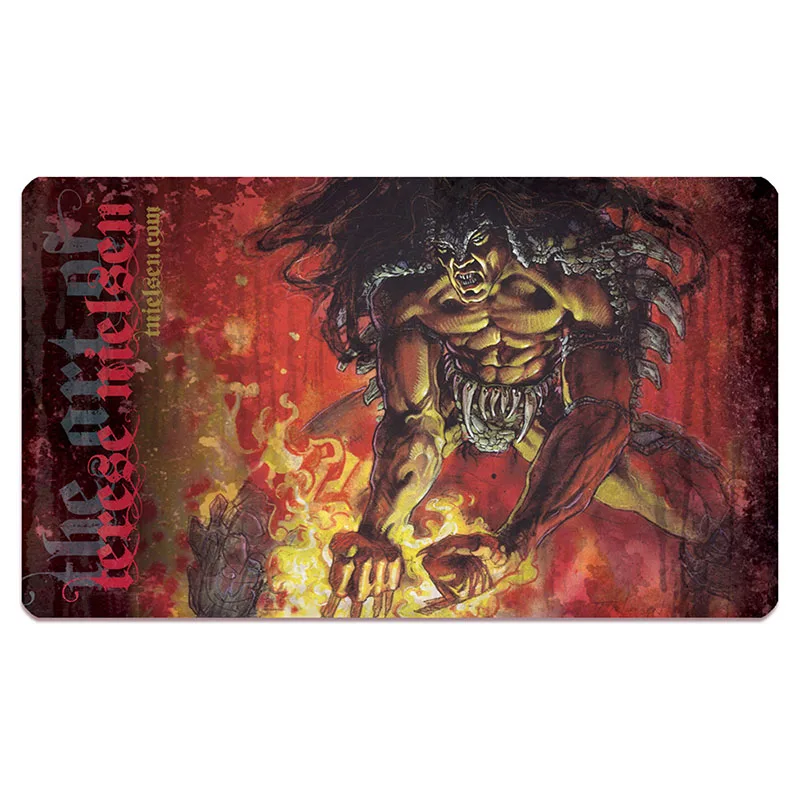 Много выбор Волшебные индивидуальные карточные игры Playmat MGT Elesh Norn, Grand Cenobite Playmat, настольные игры Ultra TablePad Pro с бесплатной сумкой - Цвет: Лиловый