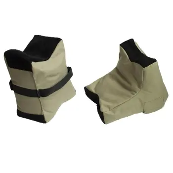 

2 Unit Shooting Training Stand Bag Rest Target Stand Support Sandbag Outdoor Hunting Gear Target Bag Unfilled Bench Sandbag