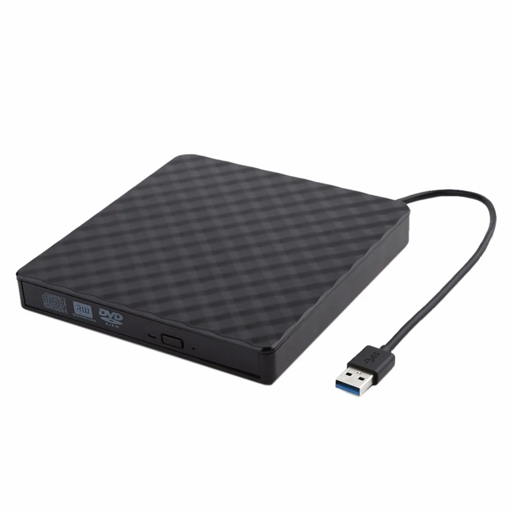  USB 3.0 External DVD Burner Writer Recorder for Loptop Computer PC DVD RW Optical Drive CD/DVD ROM 