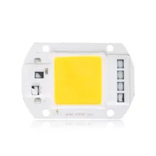 Светодиодный чип COB 110 в 230 В 220 В 10 Вт 20 Вт 30 Вт 40 Вт 50 Вт вход IP65 Smart IC DIY Светодиодный прожектор Прожектор
