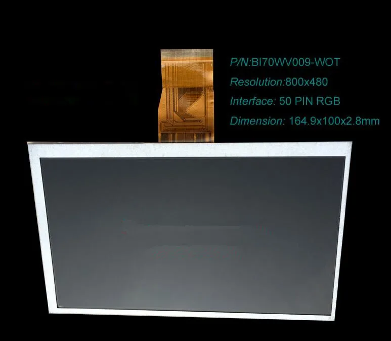 7 0 дюймовый TFT ЖК-экран RGB интерфейс (800x480 без касания) | Электроника