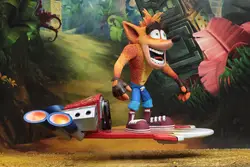 Neca Crash Bandicoot Deluxe фигурка с струйной доской шарнир подвижная фигурка игрушка