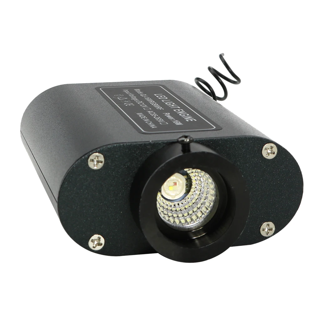 16 Вт RGBW волоконно-оптический Звездный потолочный светильник 0,75 мм* 200 шт* 2 м/3M оптоволоконный музыкальный активный волоконно-оптический светильник для домашнего декора