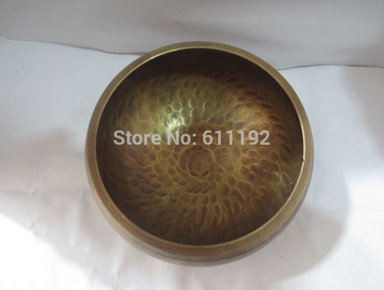 

Antique handmade FengShui Decoration Buddhism Brass Tea bowls Metal crafts