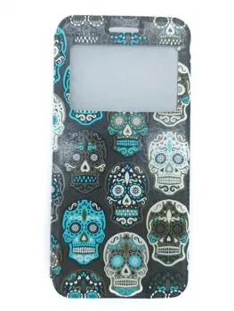 

Stand case Book Calaveras for Samsung Galaxy J6 Plus