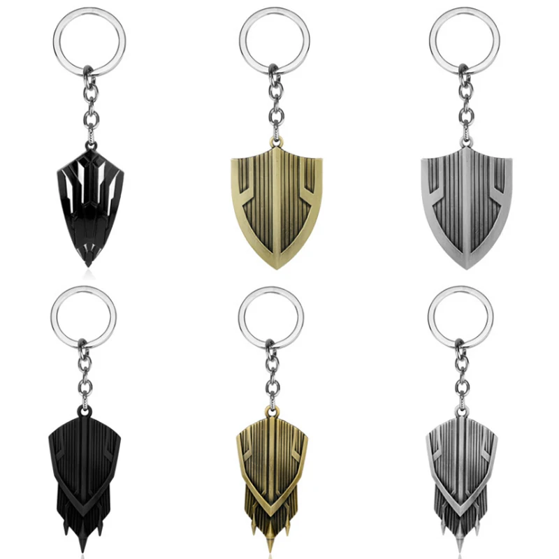 

New Design Jewelry Keychain Avengers Infinity War Captain America Cosplay Prop Steven Rogers Weapons Shield Men Keychain Keyring