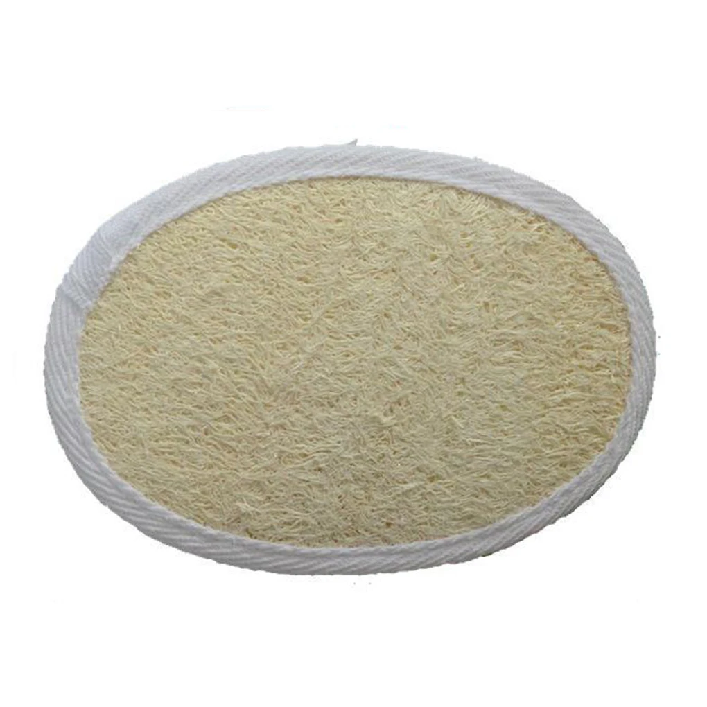 

New Natural Loofah Sponge Bath Rub Exfoliate Bath Glove Oval Bath Towel .
