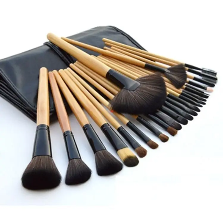 

24pcs Professional Makeup Brushes Set Foundation Powder Eyebrow Eyrshadow Brush Tool Pincel Maquiagem Make Up Brushes with Bag