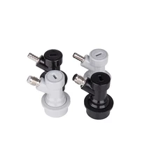 1/4 ''Homebrew пивной замок бочонок разъединитель жидкости коннекторы для газа мяч бочонок разъем-дозатор прямой рот резьбовой рот