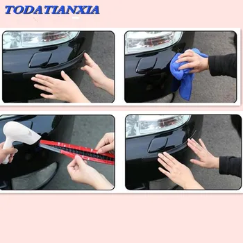 

2pcs Car Styling Lip Deflector Protection Sticker FOR kalina priora MG 3 5 6 7 Mg 3 ZR MG328 MG995 FOR SAAB 9-3 9-5 93 95 900