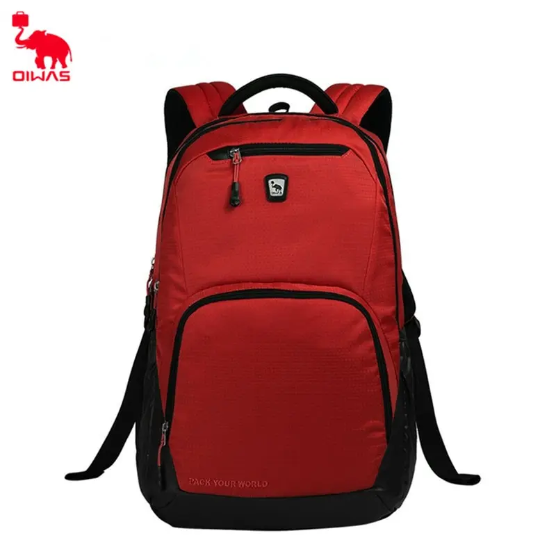 

Oiwas 24L Super Light Laptop Business Backpack Waterproof Shockproof School Backpack Multi-function Unisex 7 Colors