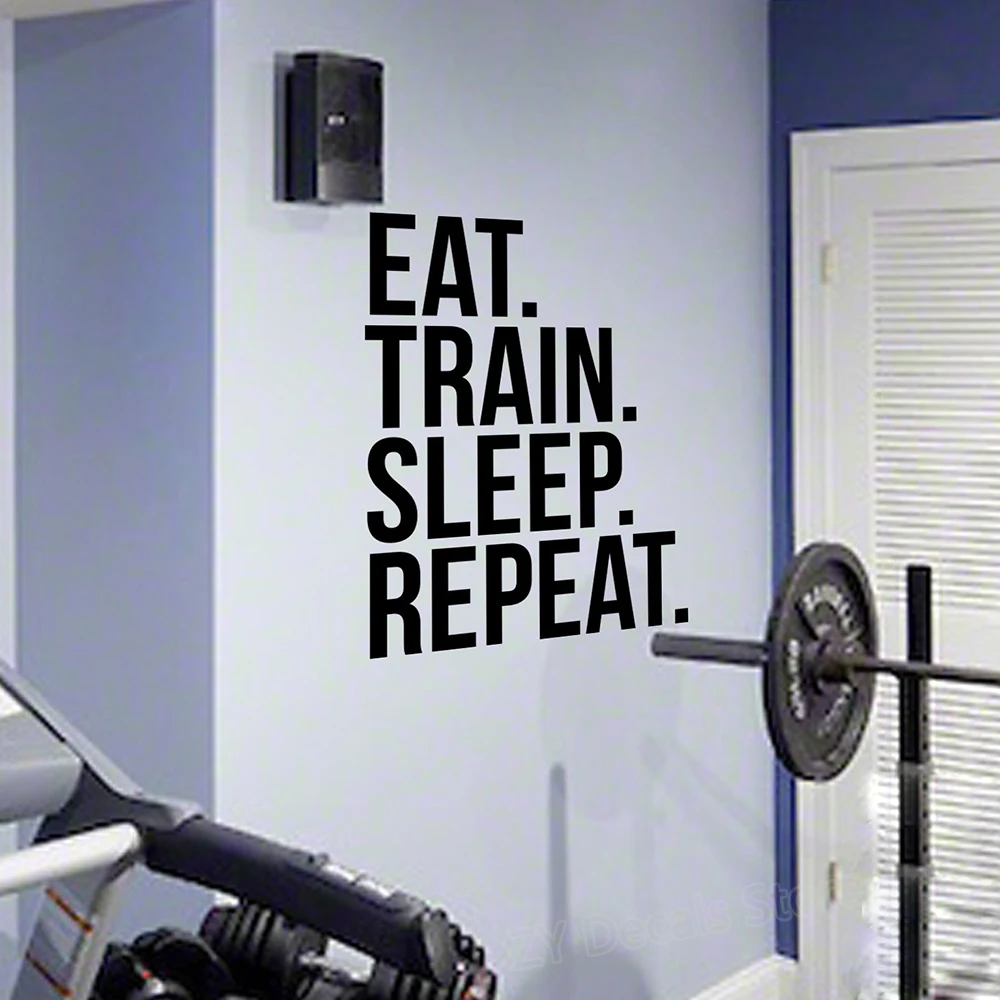 Push Your Limits,Barbell,Fitness,Exercise,Crossfit,Weight Lifting,Vinyl Decal