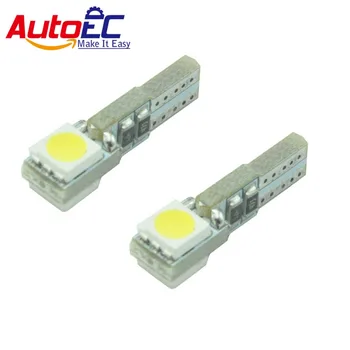 شراءAutoEC 1000x T5 18 70 73 79 2 SMD Canbus LED ضوء لوحة القيادة قياس الخلفية العنقودية أداة أضواء لمبة خالية من الأخطاء # LA10