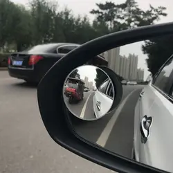 2шт Авто 360 широкоугольное круглое выпуклое зеркало боковые повязки для Volkswagen VW Jetta MK5 MK6 Polo Scirocco Lavida Eos Bora
