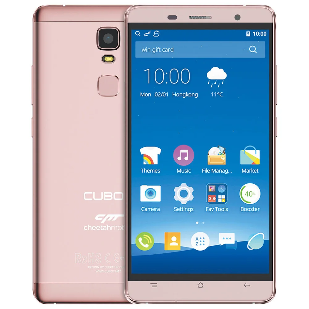 CUBOT Cheetah телефон Android 6 0 4 г Phablet 5 дюймов 2.5D Arc Экран MTK6753 64bit Octa Core 1 ГГц 3 ГБ 32 13.0MP сзади