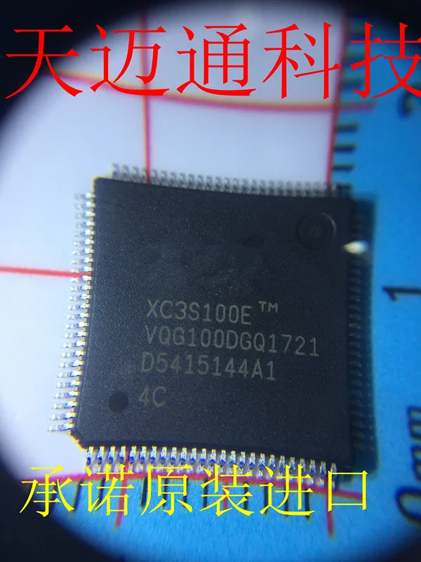 Бесплатная доставка 5 шт./лот XC3S100E-4VQG100C XC3S100E-4VQ100C XC3S100E QFP-100 новый оригинальный