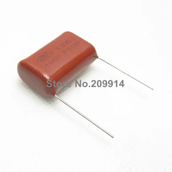 10 PCS CBB конденсатор 335 400 В 335J 3.3 мкФ 3300nF P26 CBB21 металлизированная полипропиленовая