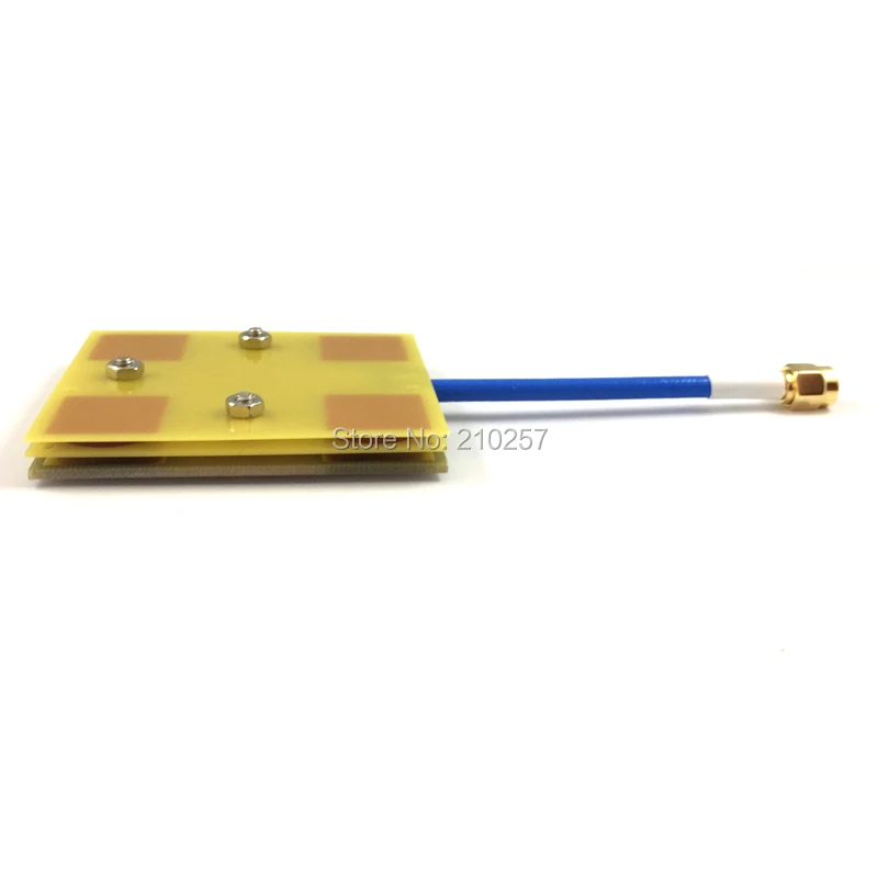 bilder für 1 stücke FPV Panel/Patch High Gain 5,8 GHz Antenne 14DBi Video/Audio Receiver für Long Range bilder für 1 stücke FPV Panel/Patch High Gain 5,8 GHz Antenne 14DBi Video/Audio Receiver für Long Range