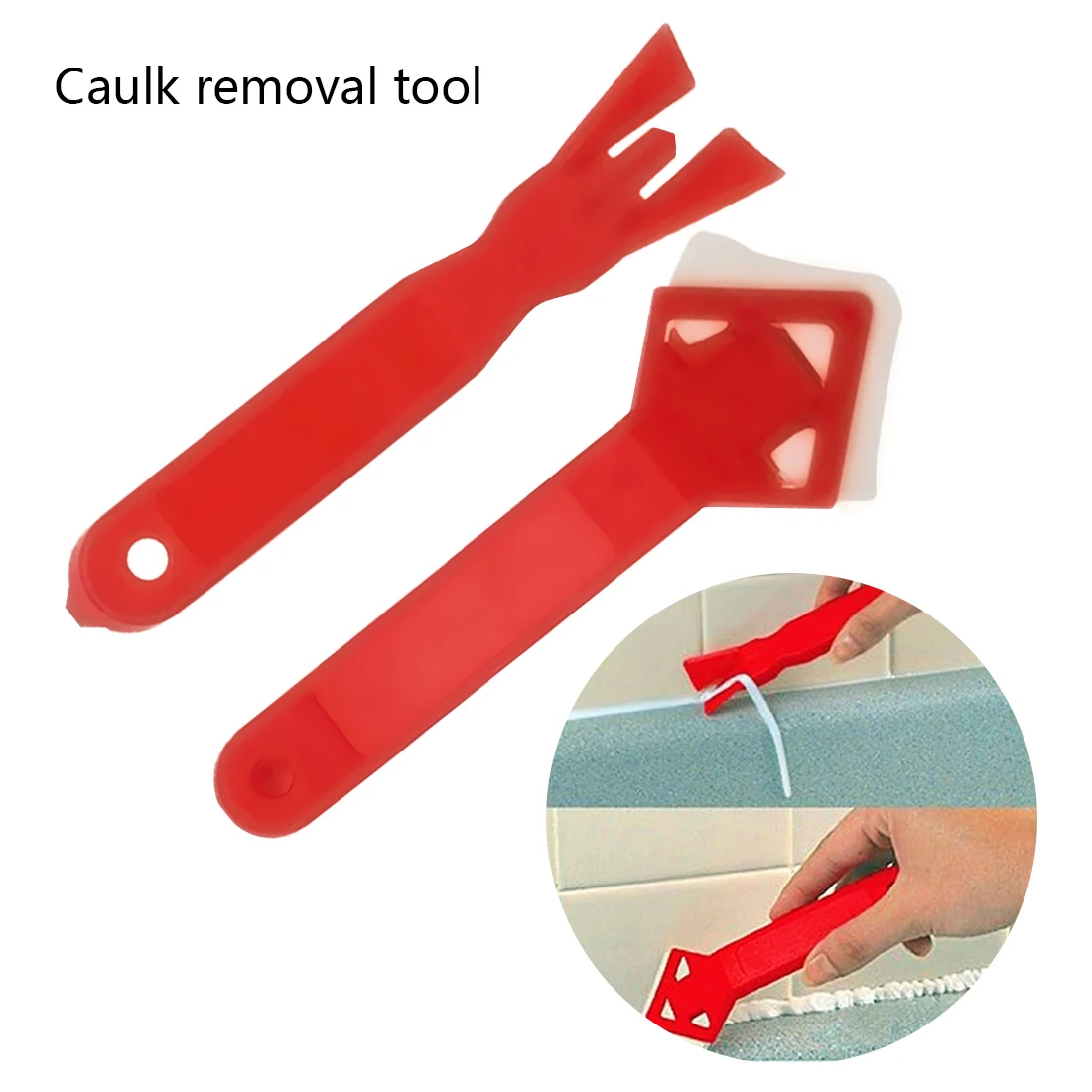 Mini Handmade Tools Scraper 2pcs Caulk removal tool Practical Floor Cleaner Tile Residual Shovel Glass Cement | Инструменты