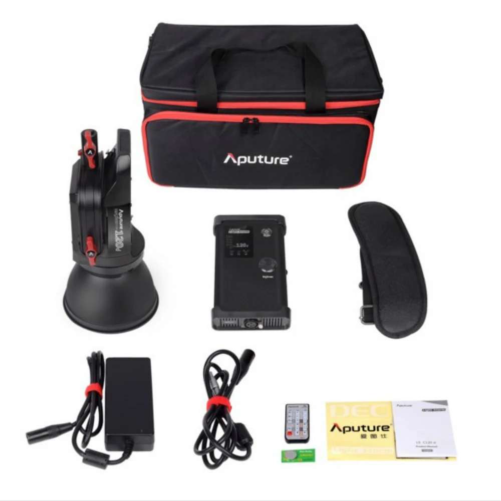 

Aputure Light Storm COB 120d Kit 6000K 135W Photography Lighting LED Light 2.4G Remote Control Studio Light for Youtube Camera