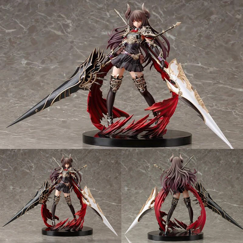 

1/8 scale anime action figure Rage of Bahamut Dark Dragon Knightmodel painted colleciton toy gift PVC 24cm boxed