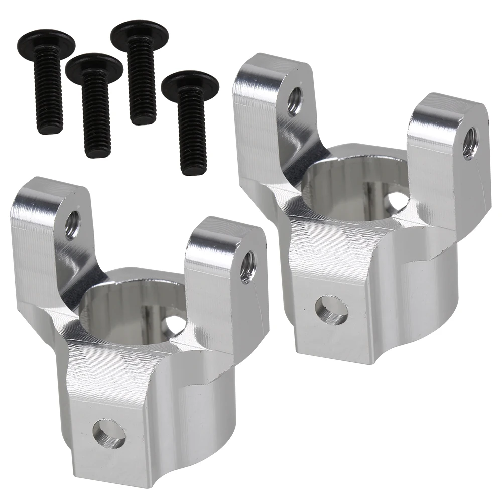 Mxfans 4 Adattatori Per Mozzo Ruota In Alluminio Per Auto RC 1:10 - 12mm - Ricambio Per Axial Yeti Rock Racer 90026 - 3