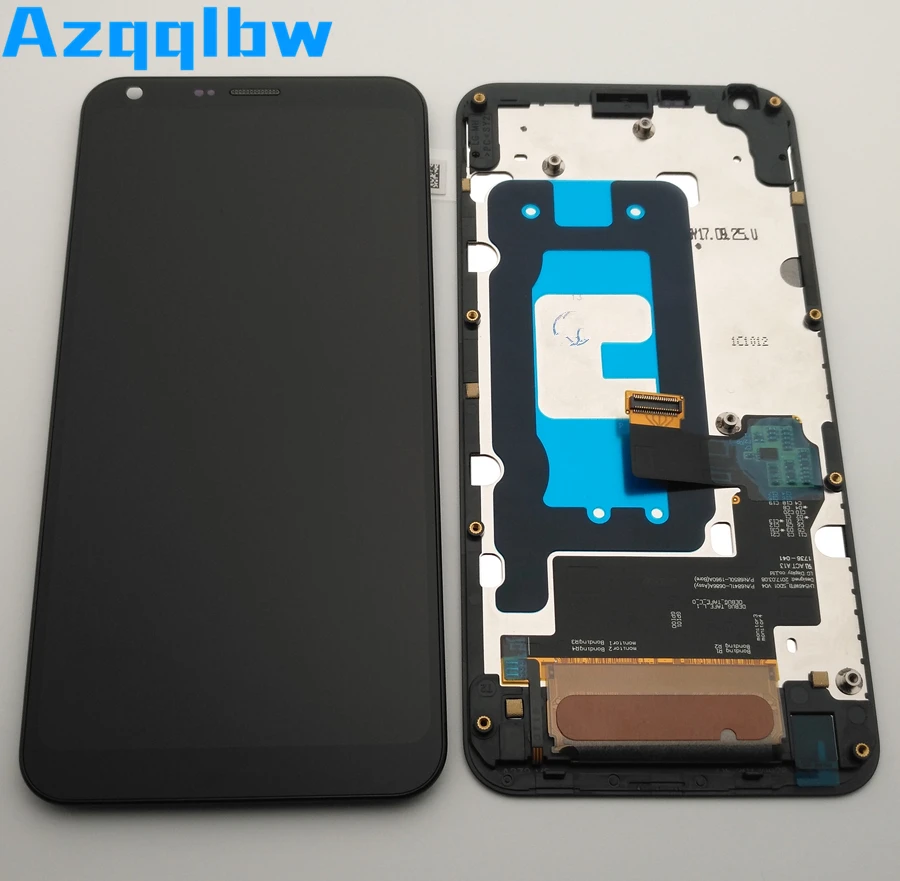 ЖК-экран Azqqlbw 5 дюйма для LG Q6 дисплей с дигитайзером в сборе рамкой запасные части