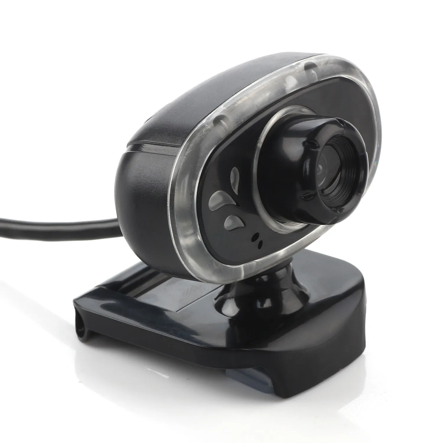 

360 Degree Rotation USB Webcam Blue Light 12 Million Pixels HD Web Camera With Mic Webcam Camera For Android TV PC Laptop #LR2