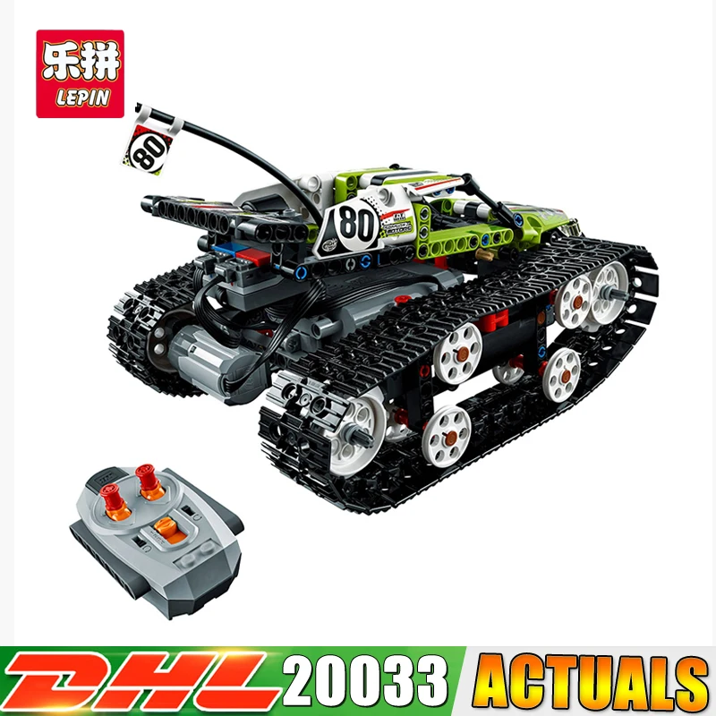 

LP 20033 Technic Series The RC Track Remote-control Race Car Set Building Blocks Bricks Educational toys CompatibLP 42065