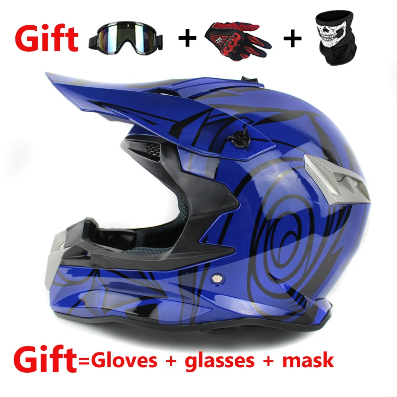 Light weight Off Road Motorbike Dot Approved Motocross Helmet