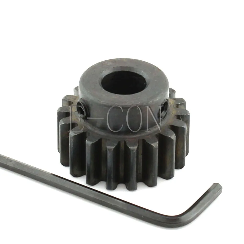 5MM//6MM//8MM//10MM Hole Metal M1 Modulus Large Torque Gears Drive Rack DIY Model