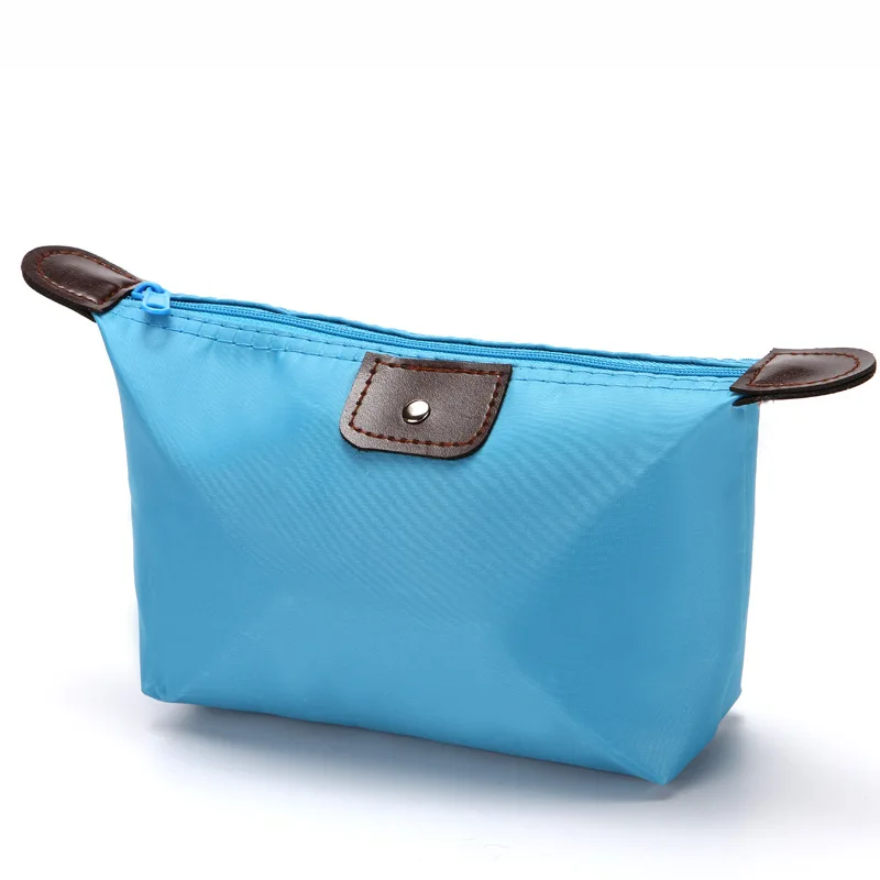 Новые пельменты мыть мешок дамы несессер путешествия косметичка большой емкости и удобный водонепроницаемый мешок для хранения - Цвет: Lake blue package