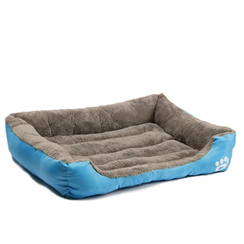 Многоцветная кровать для сна для собак и кошек, мягкая подушка для щенков, зимняя теплая подушка для питомника, матовая подушка для собак, S/M/L/XL/XXL/XXXL