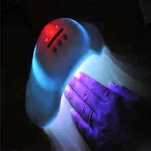 Горячие 12 Вт электрические ногти фототерапия машины светодиодный ногтевые лампы лампа для сушки ногтей для УФ отверждения гель маникюр, полировка ногтей художественные инструменты