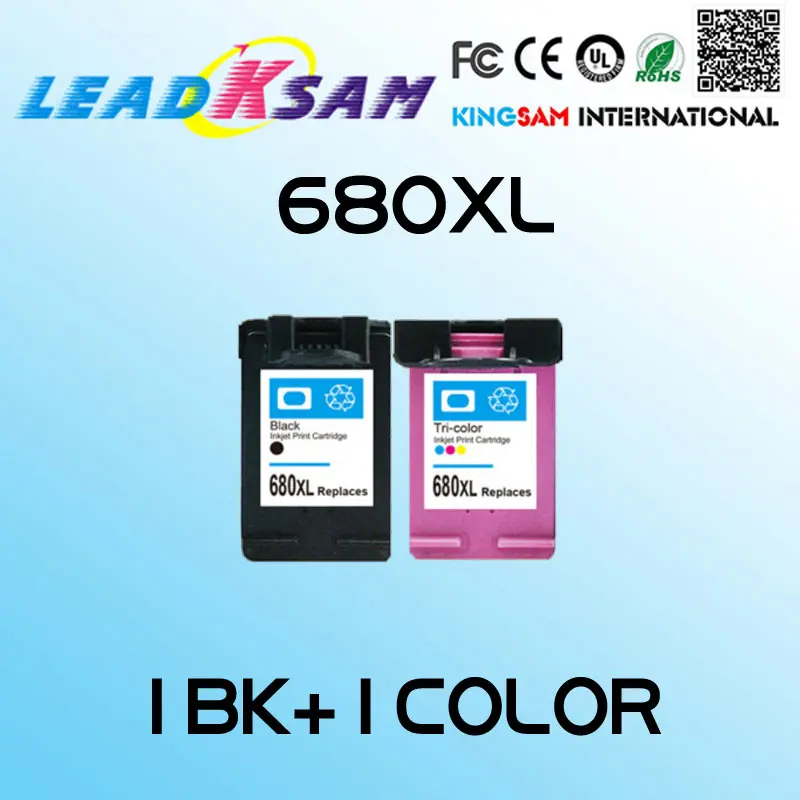 

compatible For hp680 Ink Cartridge replace for 680 680XL Deskjet 2136 2138 3636 3835 2135 3635 4535 4536 4538 4675 Printer