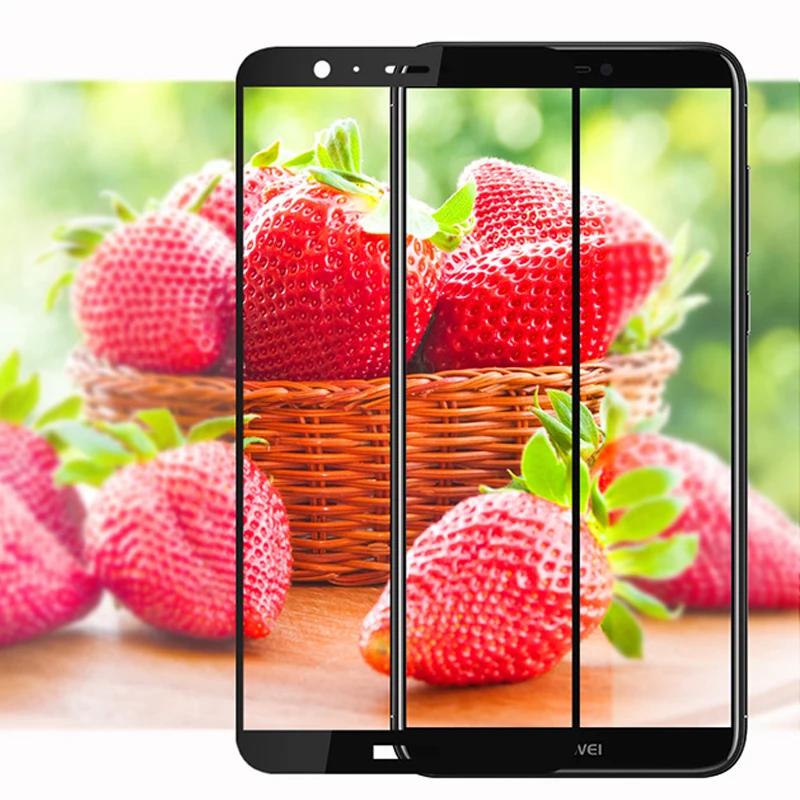 Для Huawei P Smart Plus Z P10 lite p20 pro полное покрытие закаленное стекло для p9 Мини Защитная