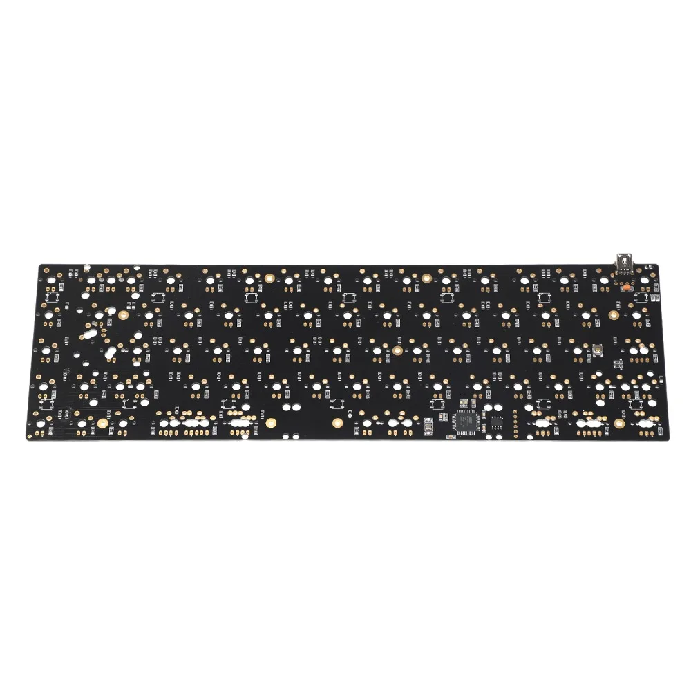 YMDK Полностью программируемый 68 CNC Алюминиевый Чехол пластина PCB стабилизаторы