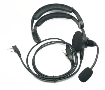 

OPPXUN 2 Pin PTT Microphone Mic Headphone Headset for Kenwood Baofeng UV-5R UV5R GT-3 BF-888S Walkie Talkie CB Radio