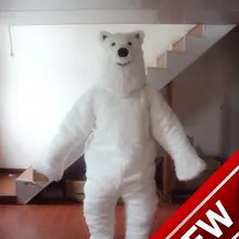 Новинка года Polar Bears костюм персонажа из мультфильма Косплэй Маскоты Заказные изделия на заказ(S. м. l. xl. XXL