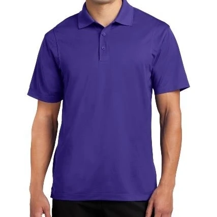 Sport-Tek TST650 Mens Tall Micropique Sport-Wick Polo Tees Purple - 4XLT (1)