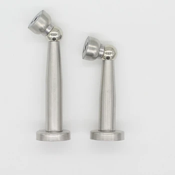 

Stainless Steel Magnetic Lengthened Door Stopper Brushed Door Holder Catcher Wall Floor Mounting 147mm Height