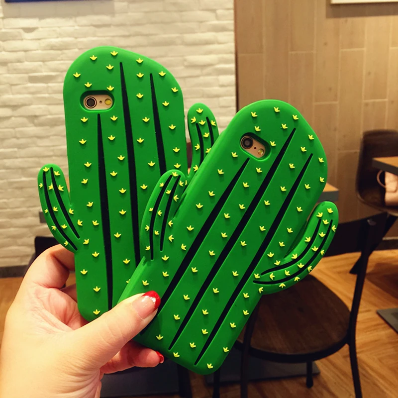 3D чехол с принтом &quotкактус&quot для samsung Galaxy J3 J5 J7 2016 S7 край S8 плюс A520 J7Prime G530 A5 E5 милые
